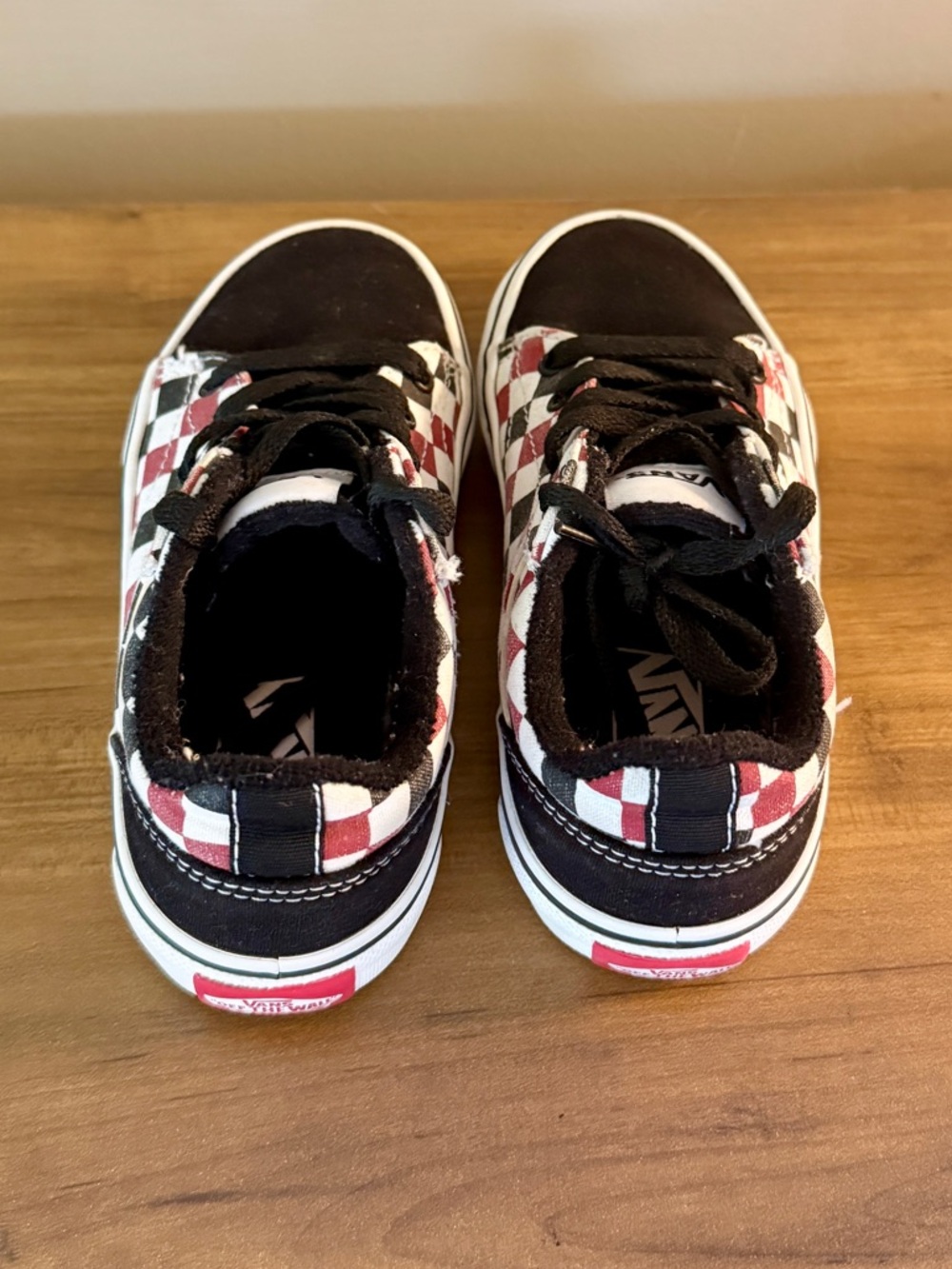 Vans Seldan Toddler Size 11 Checkerboard Sneakers - Picture 5 of 8